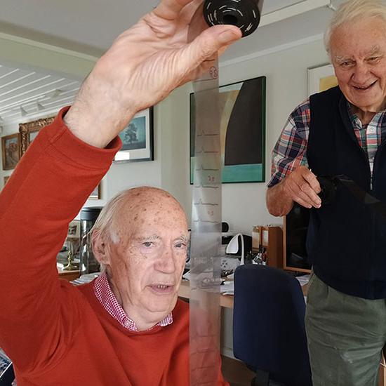 Photo of Timothy Bliss and Terje Lømo